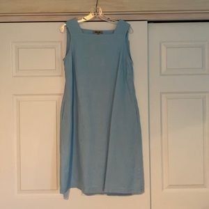 FLAX long light blue dress